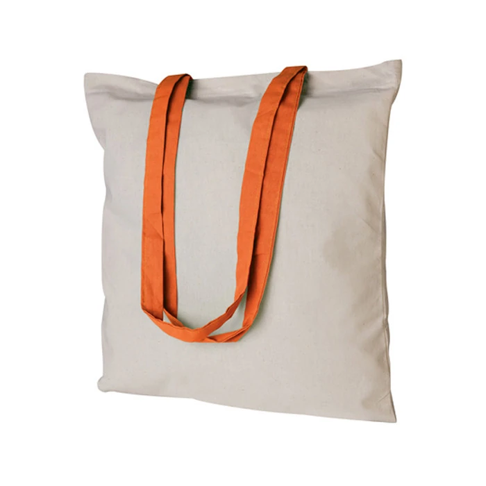 borse shopper in cotone hurgada arancio