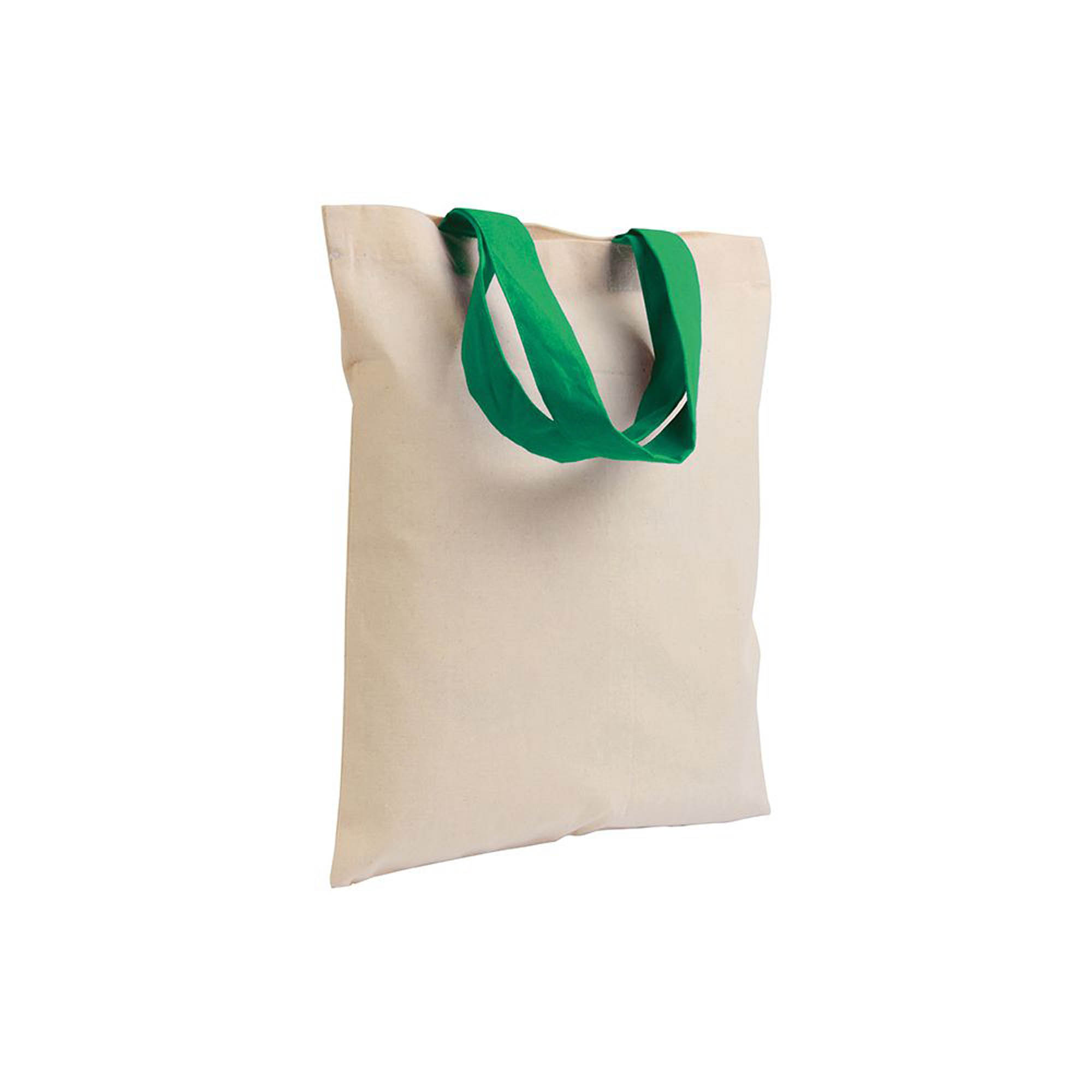 Shopper Burano in cotone riciclato colore verde