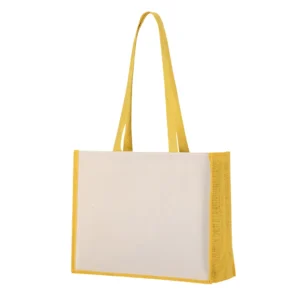 Borsa shopper Rotin in juta e cotone principale